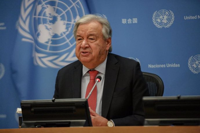 El secretario general de Naciones Unidas, António Guterres