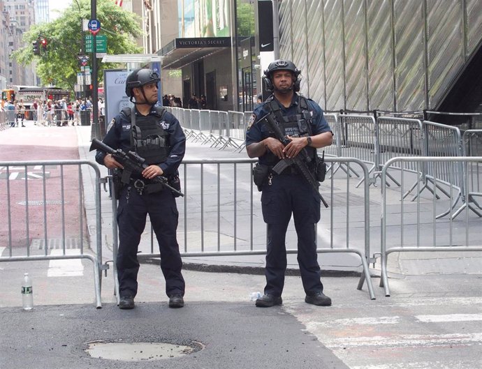 Archivo - Policía de Nueva York