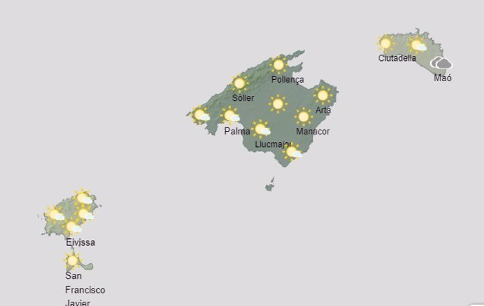 El tiempo hoy, jueves 19 de septiembre, en Baleares.