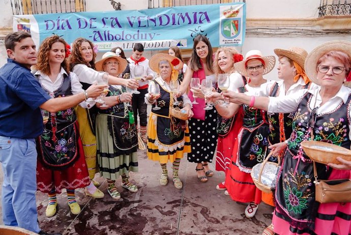 Celebración del 'Día de la vendimia' de Alboloduy (Almería).