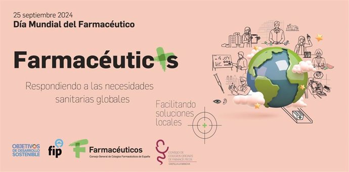 Cartel del Acto Regional del Día Mundial del Farmacéutico