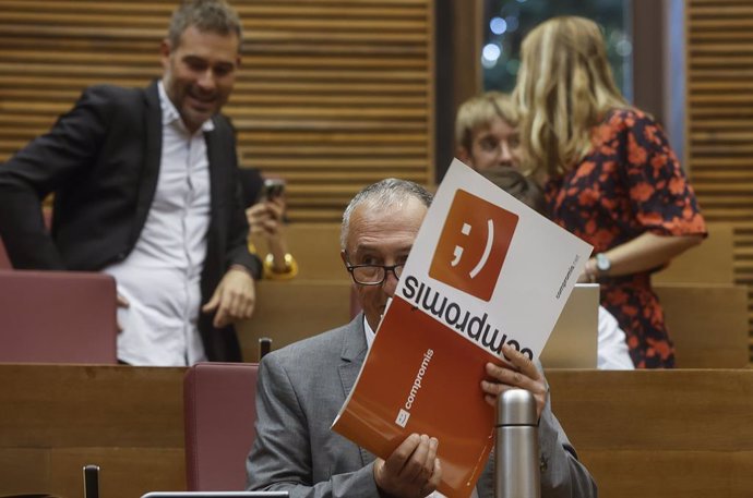 El diputat de Compromísa les Corts Valencianes, Joan Baldoví. 