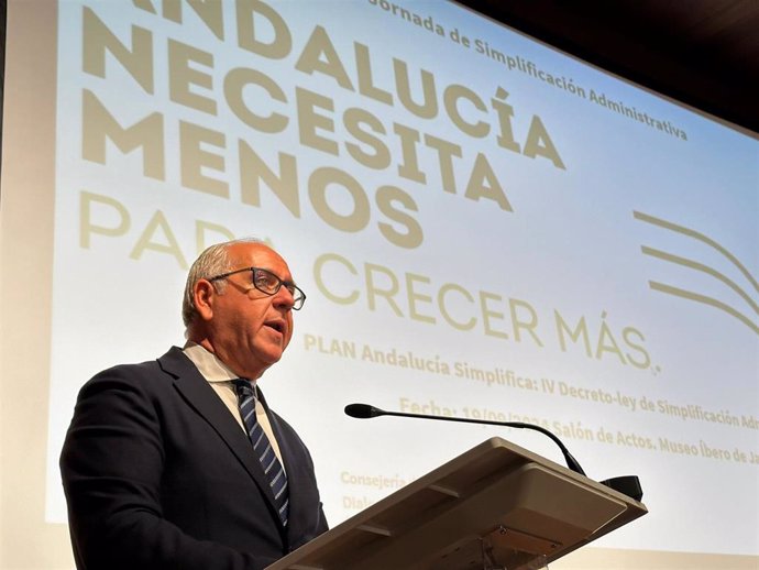 Jesús Estrella durante su intervención en la jornada