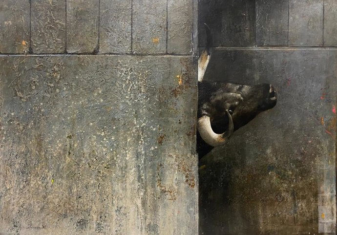 El jienense Francisco Carrillo ganador del XXII Certamen Internacional de Pintura Peña Taurina 'El Quite'