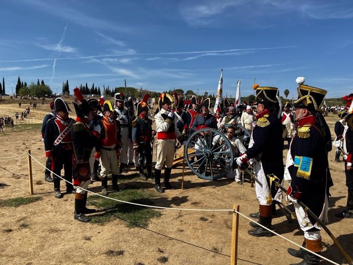 Imagen de archivo de la recreación de la Batalla de Bailén