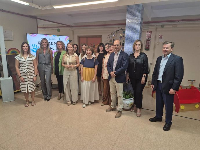 Inauguración del cursode las escuelas infantiles de Murcia en la escuela Nuestra Señora de la Fuensanta