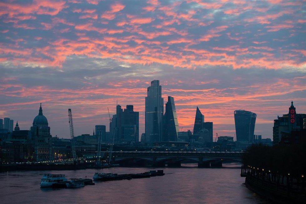 Archivo - Vista de la City de Londres (Reino Unido).