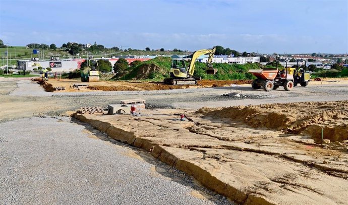 Archivo - Obras de urbanización del sector 1 de El Alisal