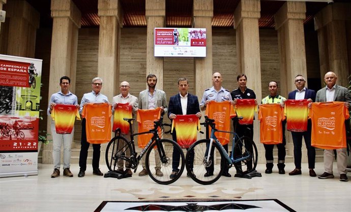 Presentación en Albacete del Campeonato de España Máster de Ciclismo 2024