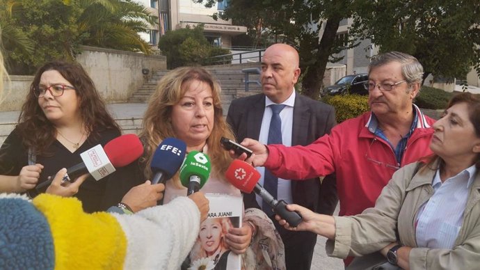 La hermana de Juana Canal y el abogado de SOS Desaparecidos, Juan Manuel Medina