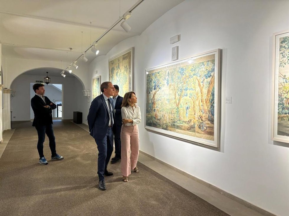 Raquel Sánchez en su visita en los establecimientos de la provincia de Lleida