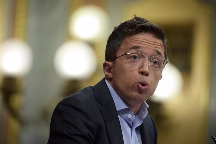 El Portavoz del Grupo Parlamentario Plurinacional Sumar en el Congreso, Íñigo Errejón.