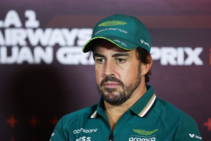 ALONSO Fernando (spa), Aston Martin F1 Team AMR24, portrait during the Formula 1 Azerbaijan Grand Prix 2024, 17th round of the 2024 Formula One World Championship from September 13 to 15, 2024 on the Baku City Circuit, in Baku, Azerbaijan - Photo DPPI