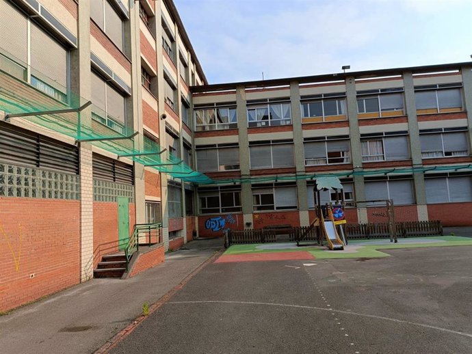 Colegio Público Rey Pelayo, en Gijón.