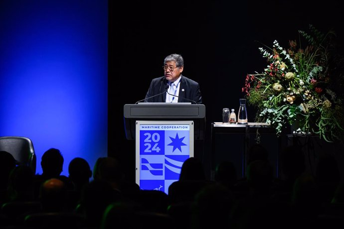 Archivo - March 4, 2024, Melbourne, Australia: Keynote address speech by the Secretary of Foreign Affairs of Philippines, Enrique Manalo. ASEAN Australia Special Summit Maritime Cooperation opening remarks and keynotes by Minister for Foreign Affairs of A