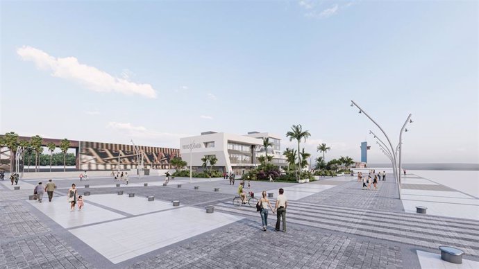 Proyecto para la urbanización del muelle de Levante del Puerto de Almería y la envolvente de la sede de la APA.