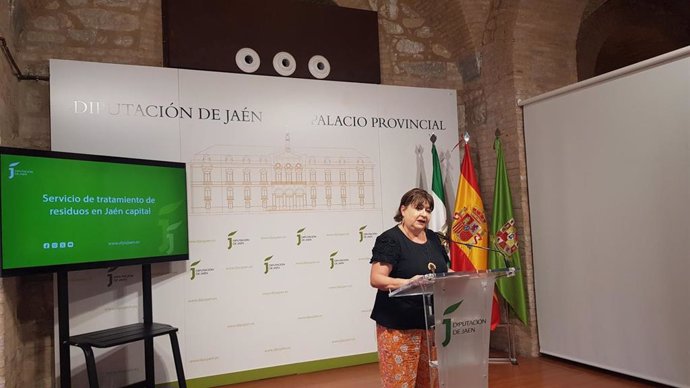 La vicepresidenta segunda de la Diputación de Jaén, Pilar Parra.