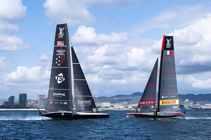 Luna Rossa Prada Pirelli-INEOS Britannia, final de la Louis Vuitton Cup de la America's Cup