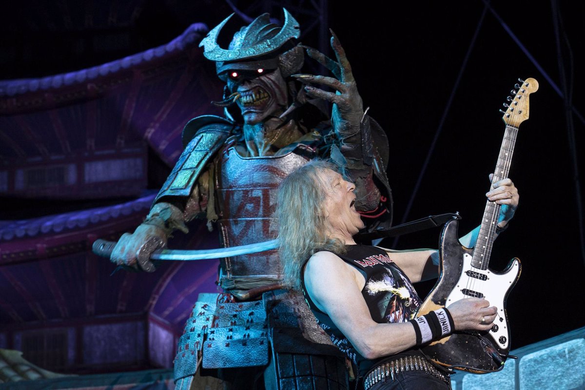 Iron Maiden will celebrate 50 years on stage with a tour that will stop at the Cívitas Metropolitano in Madrid in July