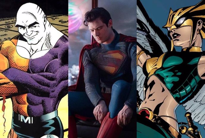 Filtrado el aspecto de Metamorpho y Hawkgirl en Superman