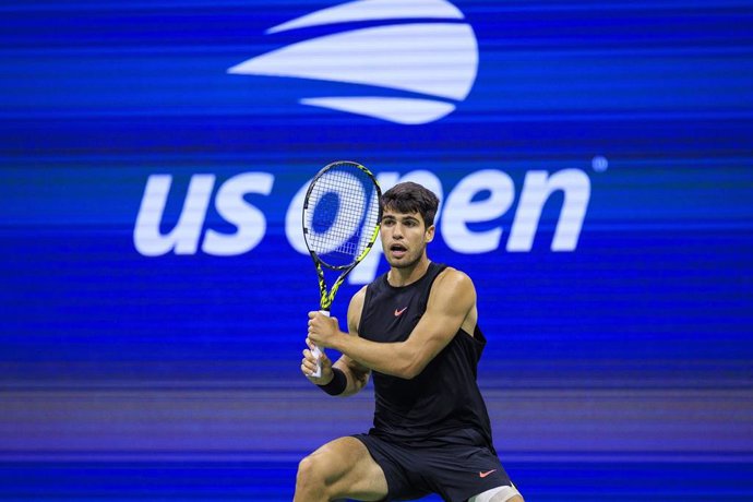 Carlos Alcaraz en el último US Open 2024