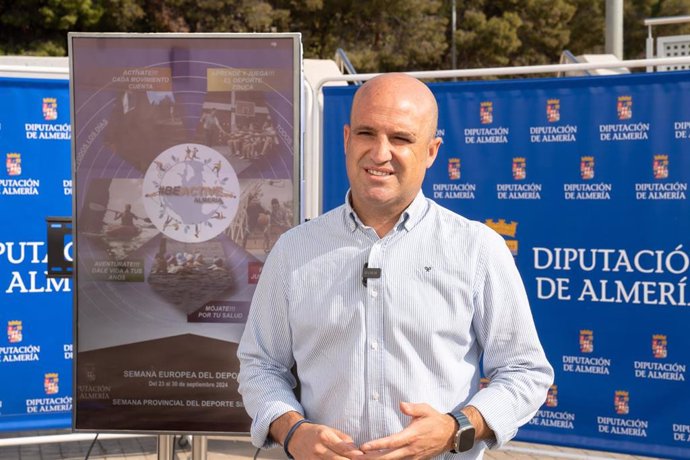 El vicepresidente y diputado provincial de Deportes, Vida Saludable y Juventud, José Antonio García.