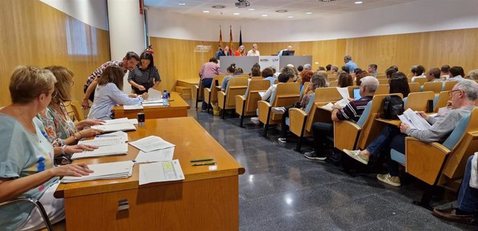 Un momento del llamamiento de plazas temporales de Medicina de Atención Primaria.