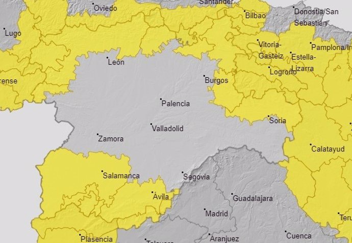 Previsión del tiempo para este viernes, 20 de septiembre, en Castilla y León