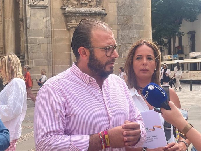 El concejal de Vox en el Ayuntamiento de Úbeda, Fernando Navas.