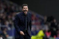 Simeone: "Llegó el gol en el final pero pudo llegar mucho antes"