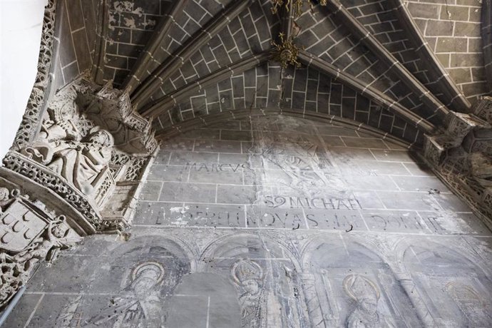 Archivo - Capilla por restaurar en la catedral de Tarazona.