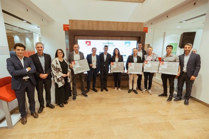 Los galardonados en el Premio Pyme del Año 2024 en Lleida.