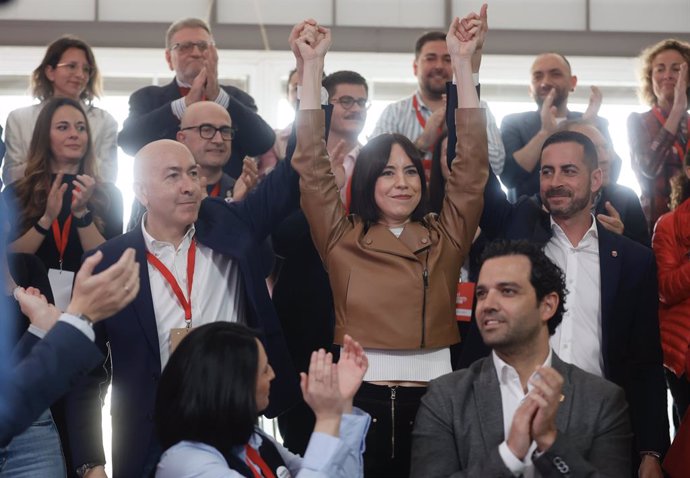 Archivo - Arxiu - Diana Morant en la clausura del congrés del PSPV