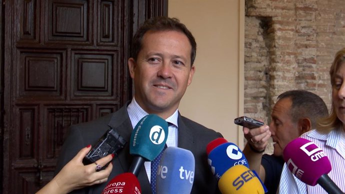 El alcalde de Toledo, Carlos Velázquez