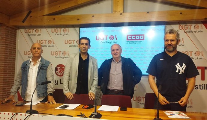 UGT y CCOO convocan concentraciones en toda CyL el 26 de septiembre para exigir a la patronal una jornada de 37,5 horas .