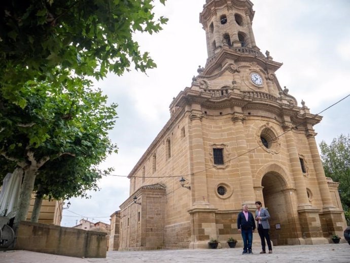 La Iglesia de San Miguel Arcángel de Cuzcurrita de Río Tirón completa su restauración