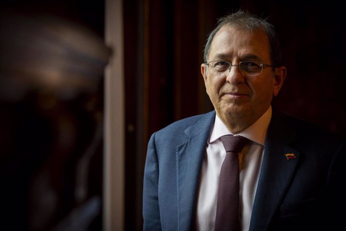 El viceministro de Exteriores de Colombia, Jorge Rojas Rodríguez, posa para Europa Press, en Casa de América, a 20 de septiembre de 2024, en Madrid (España).