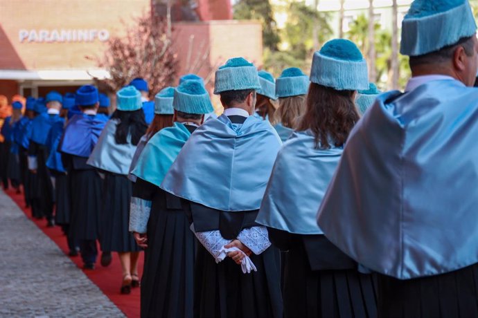 Imágenes del acto de la apertura del Curso 2024/2025, a 18 de septiembre de 2024, en Sevilla, Andalucía (España).