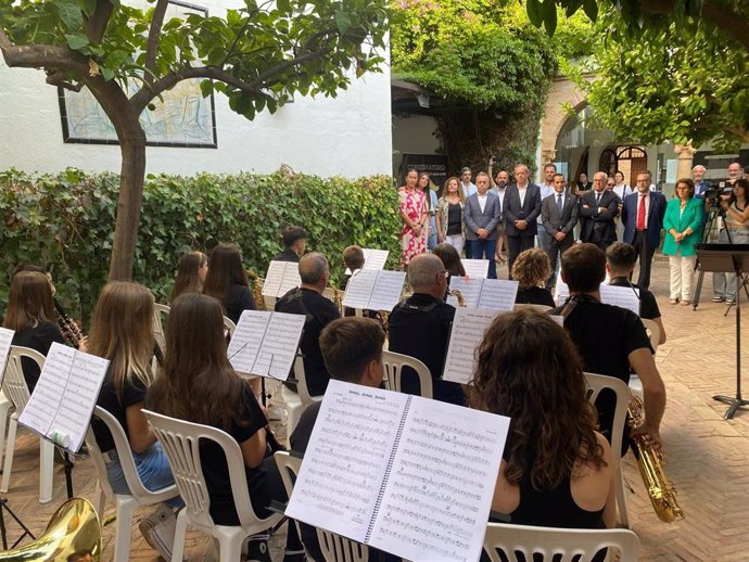 Visita al Conservatorio de Música de Andújar.