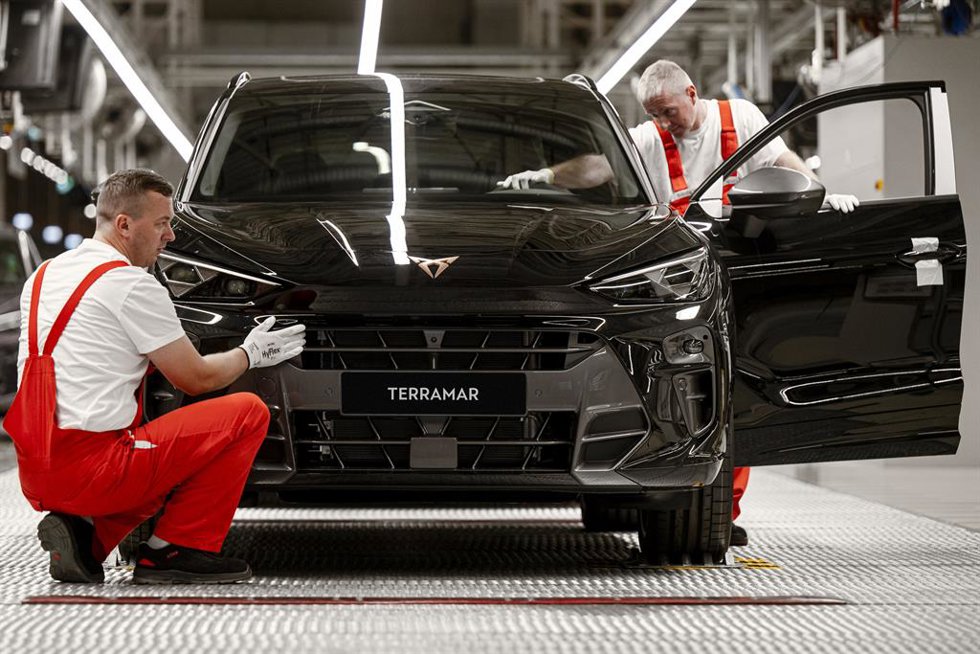 Proceso de producción del Cupra Terramar