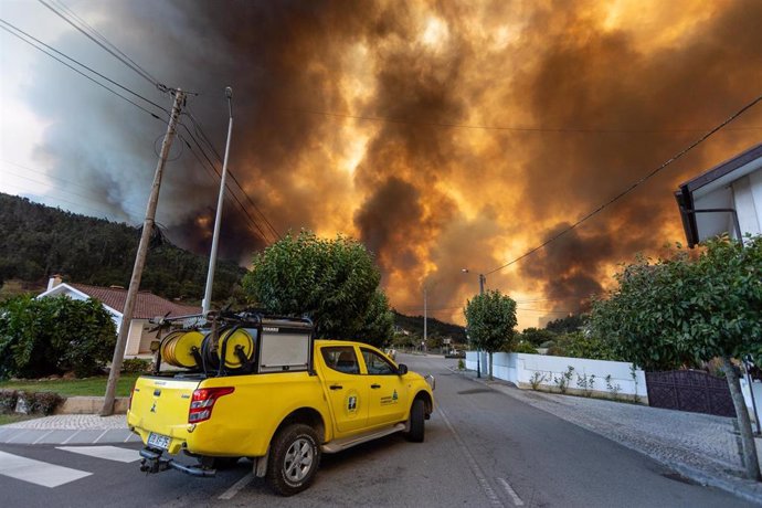 Incendios en Portugal.