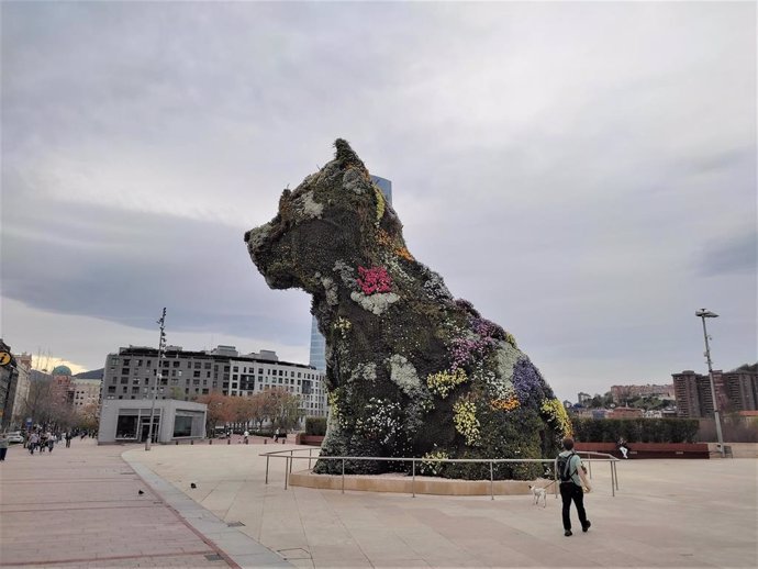 Archivo - Puppy del Museo Guggenheim Bilbao