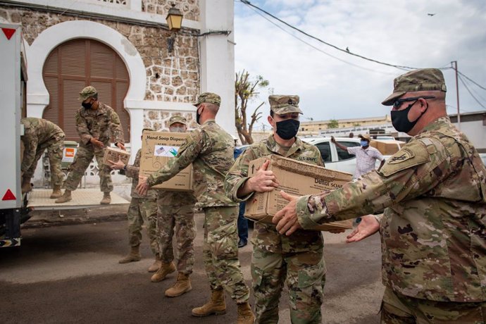 Archivo - December 21, 2020 - Camp Lemonnier, Djibouti - Djibouti City, Djibouti (Dec. 21, 2020) U.S. Army Soldiers of the Civil Affairs East Africa Southern European Task Force Africa, in support of Combined Joint Task Force - Horn of Africa and statione