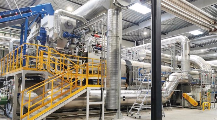 Industrial Continuous Waste Plastics Pyrolysis Project in Denmark