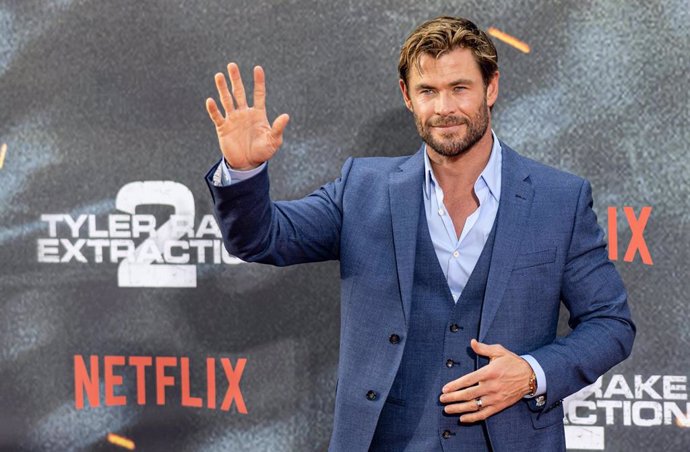 Archivo - 09 June 2023, Berlin: Australian actor Chris Hemsworth attends a special screening of the movie "Tyler Rake: Extraction 2". Photo: Fabian Sommer/dpa