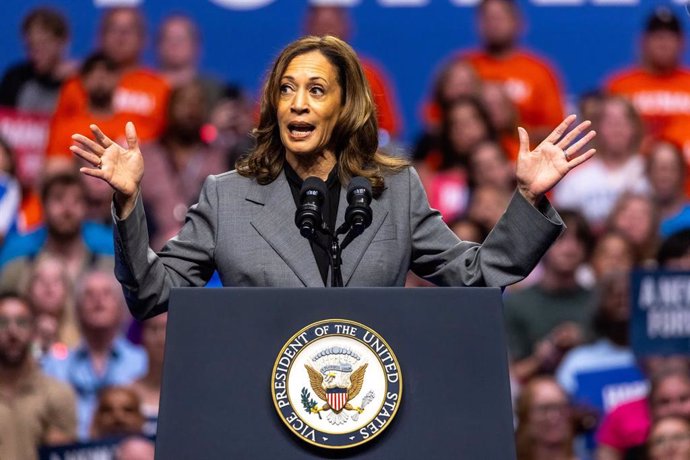 La vicepresidenta de Estados Unidos, Kamala Harris