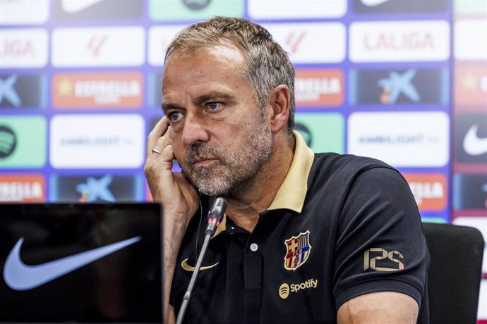 Hansi Flick, entrenador del FC Barcelona