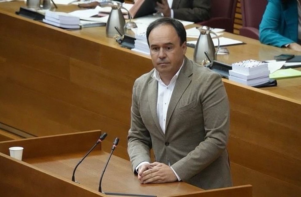El síndic del Grupo Parlamentario Popular en Les Corts, Juanfran Pérez.