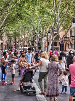 Miles de ciudadanos disfrutan de las actividades organizadas por Cort para celebrar la Diada de la Movilidad Sostenible