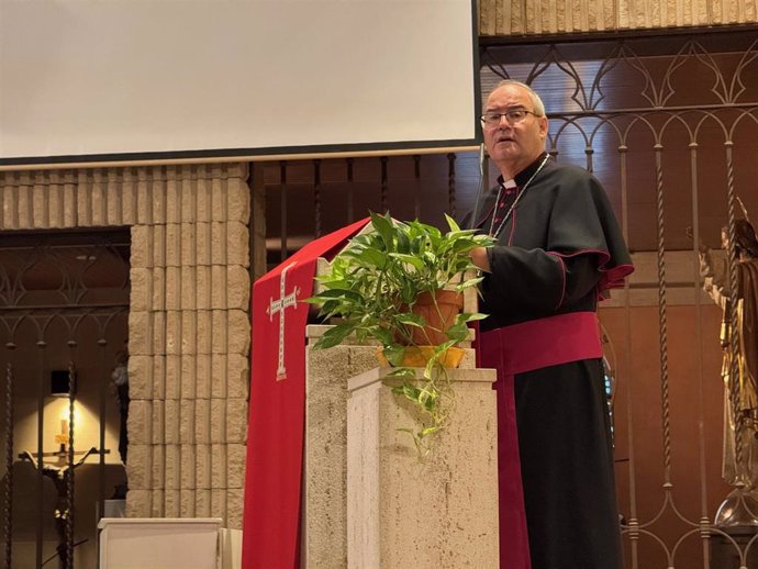 El arzobispo de Toledo, Francisco Cerro Chaves, en la Jornada de Inicio del Curso Pastoral.